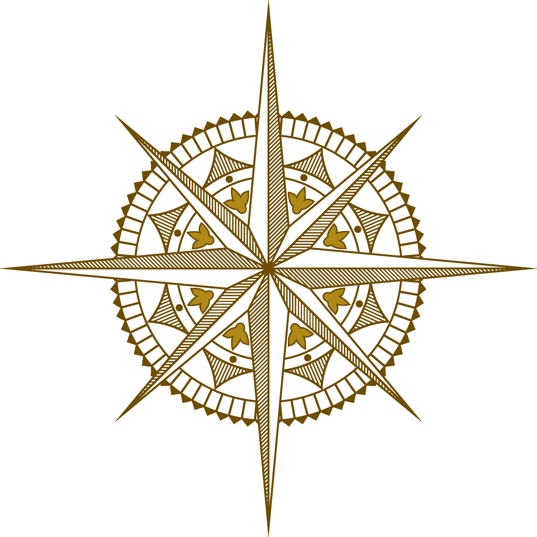 Triangle Map North Symmetry Compass PNG File HD PNG Image
