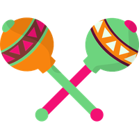 Maraca Transparent PNG Image