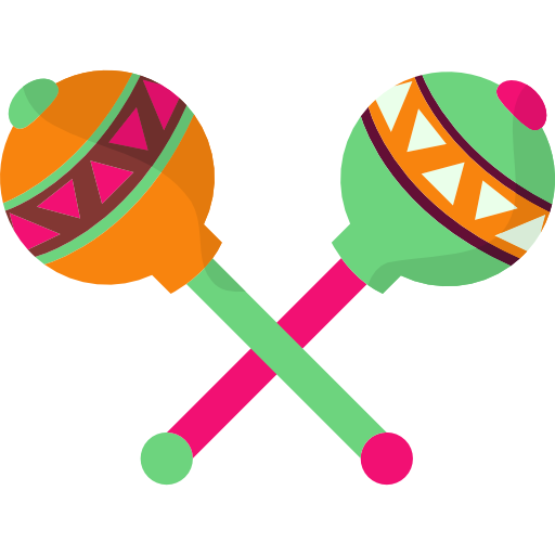 Maraca Transparent PNG Image