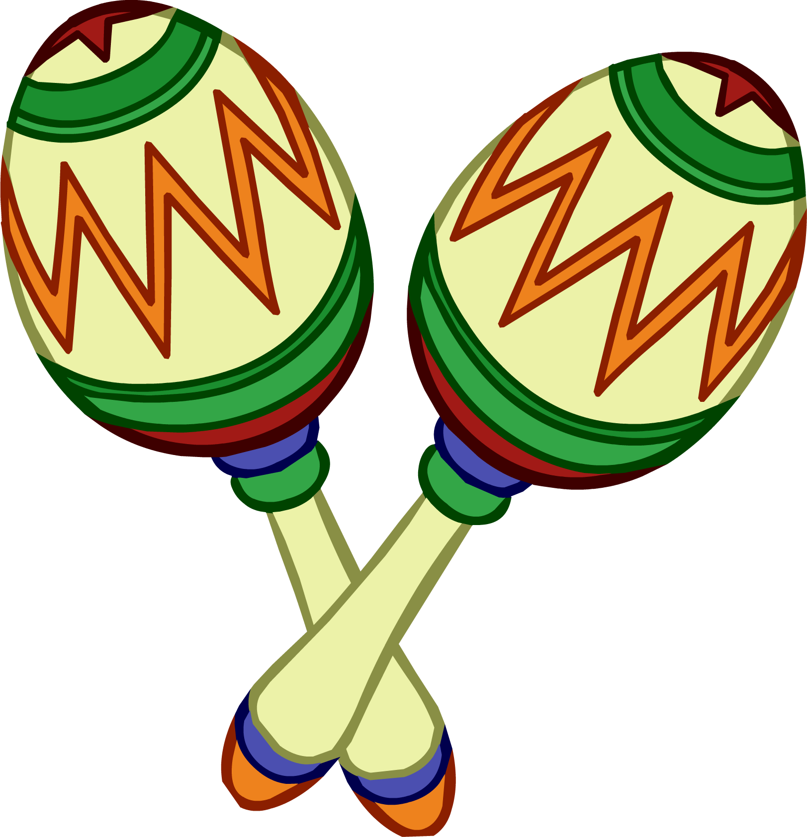 Maraca Transparent PNG Image