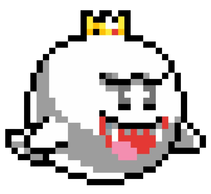 Mario Boo Super Bros King PNG Image