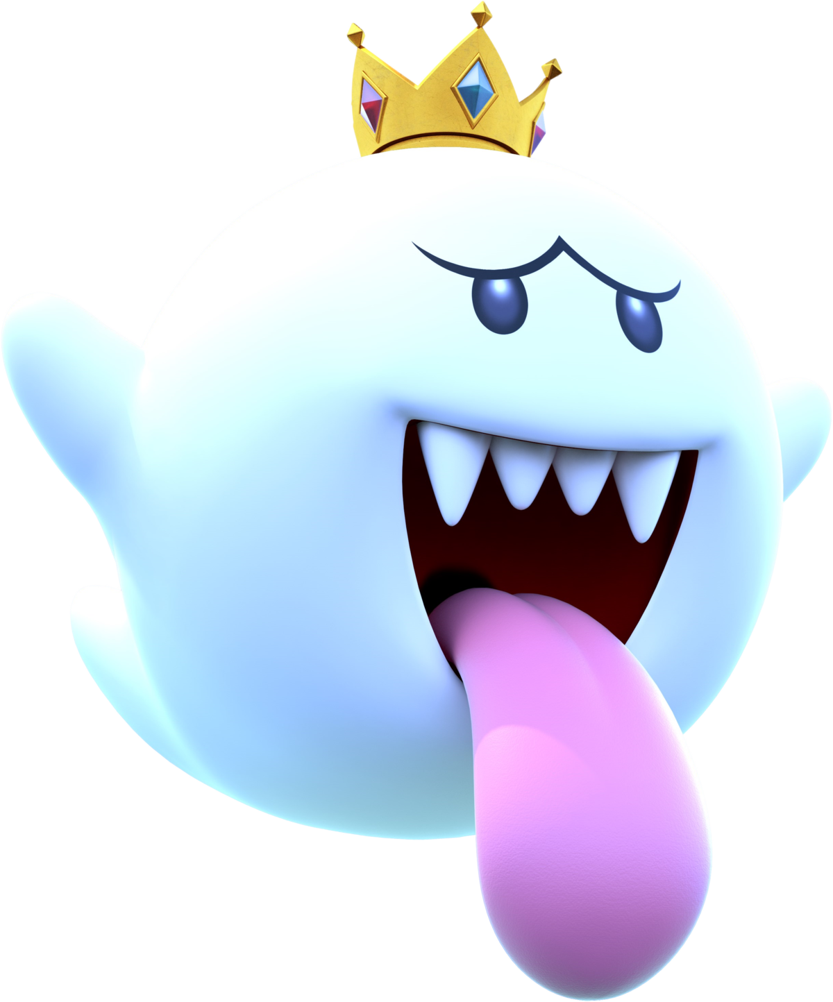 Mario Boo Super Bros King Transparent PNG Image