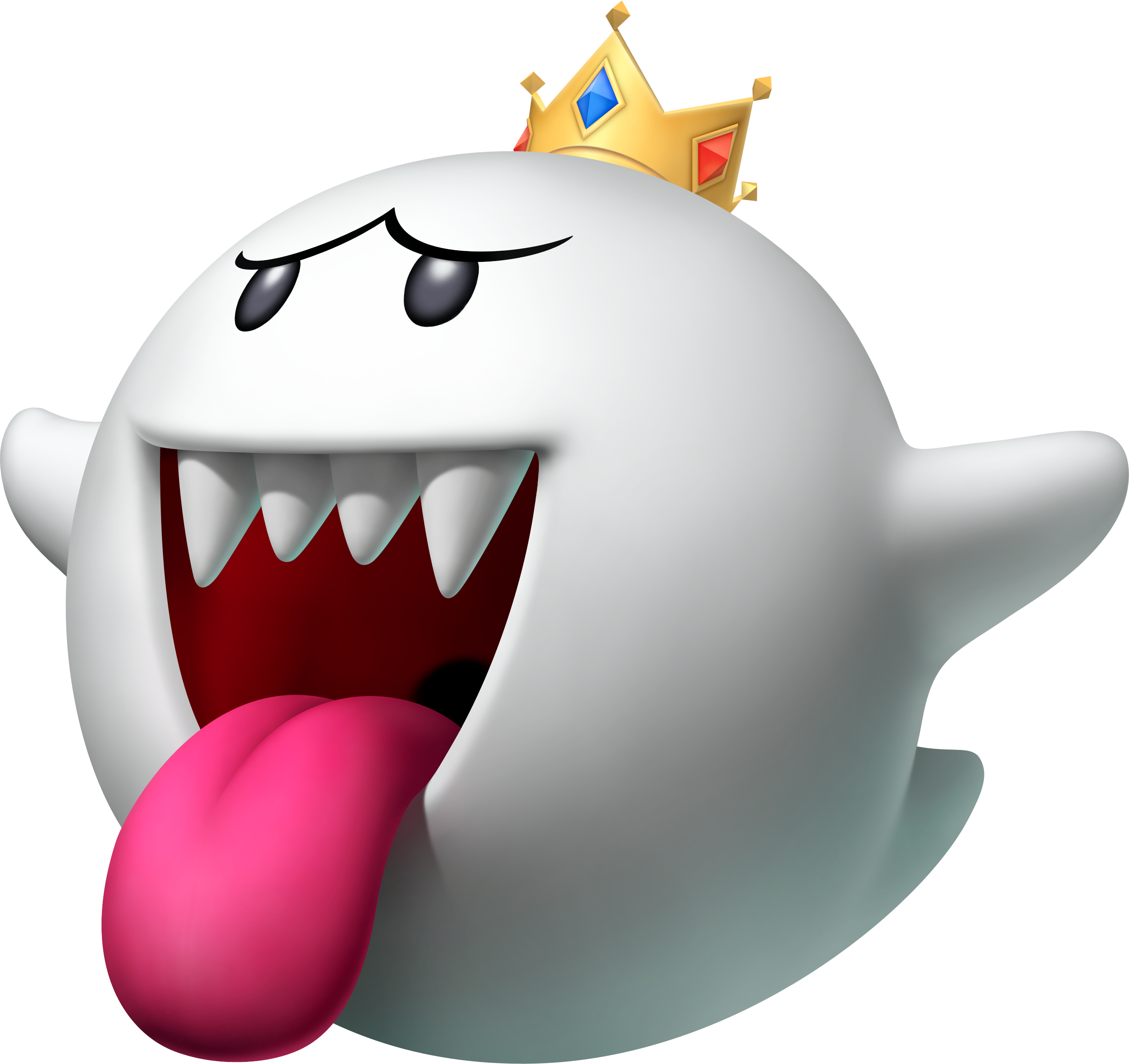 King Bros Mario Boo Images Super PNG Image