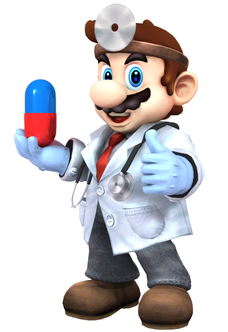 Toy Super Profession Bros Mario Dr PNG Image