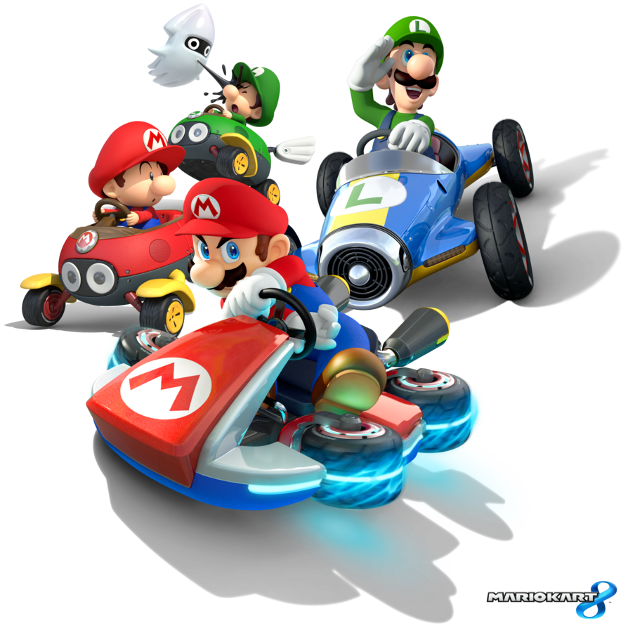 Mario Deluxe Racing Toy Kart Download Free Image PNG Image