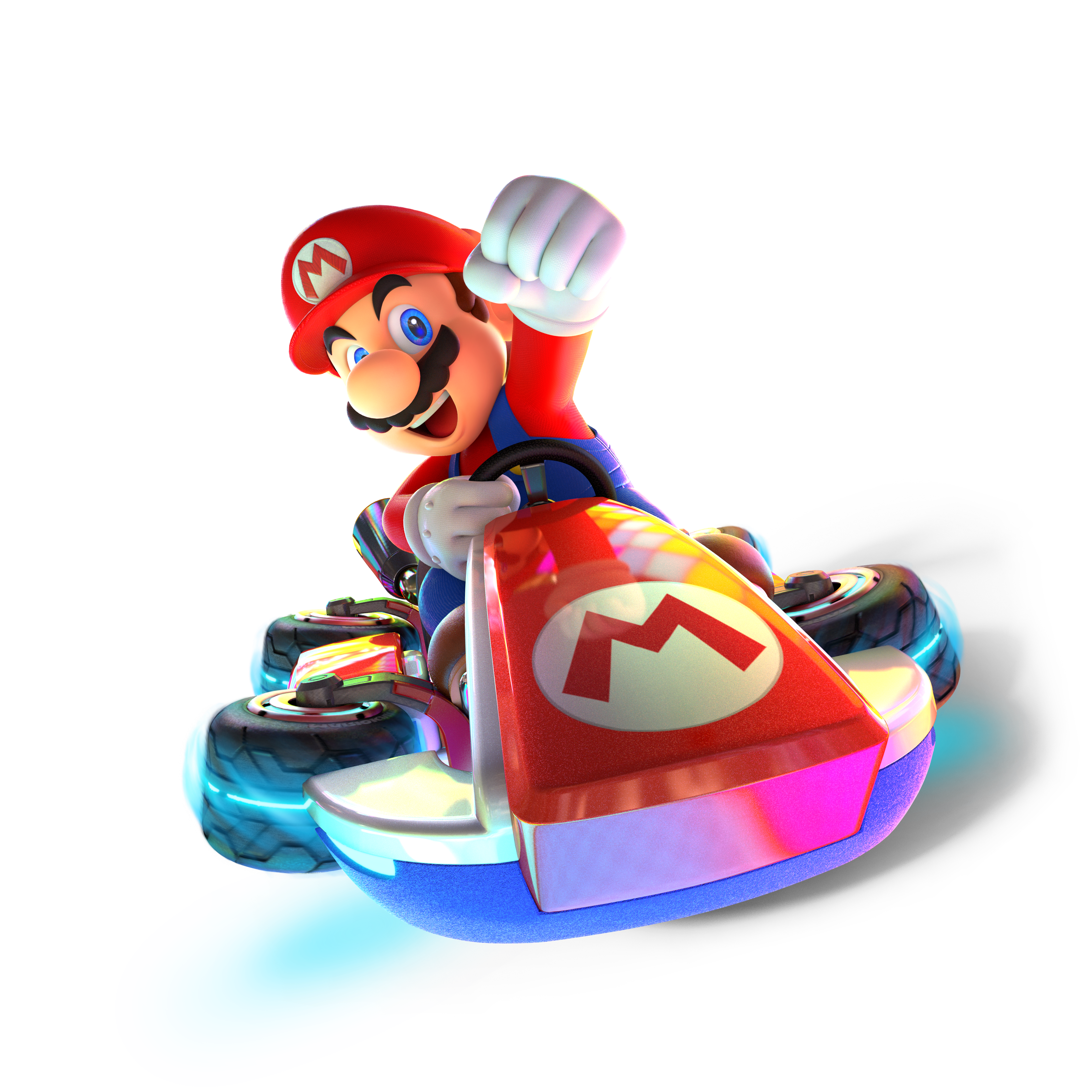 Toy Kart Mario Figurine Deluxe Super PNG Image