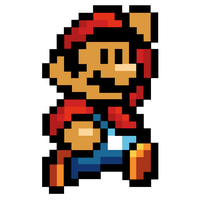 Square Art Bros Mario Allstars Super PNG Image