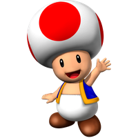 Boy Toad Material Bros Mario Super PNG Image