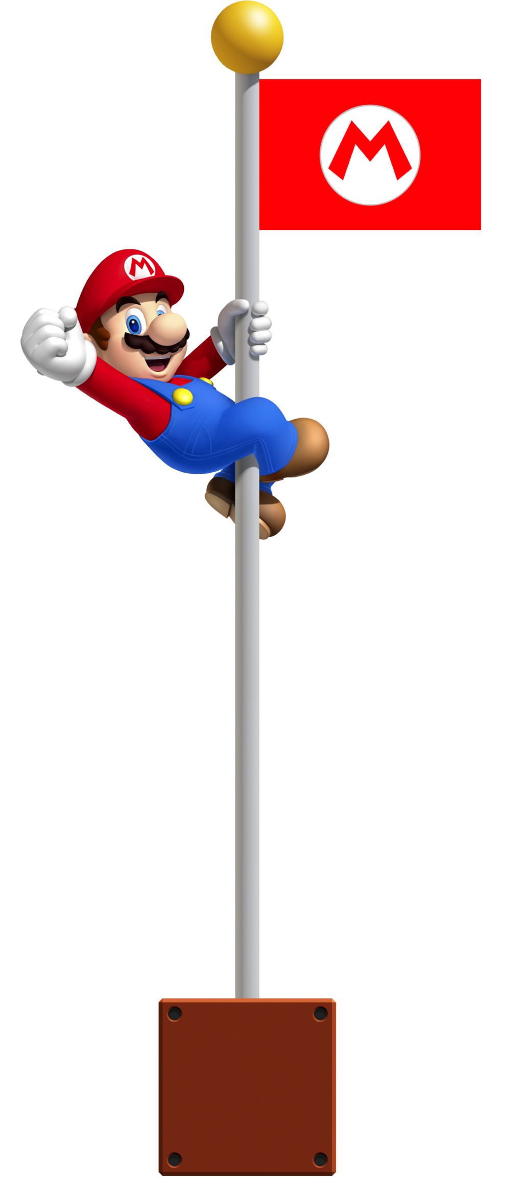 Land Bros Mario Line Super 3D PNG Image