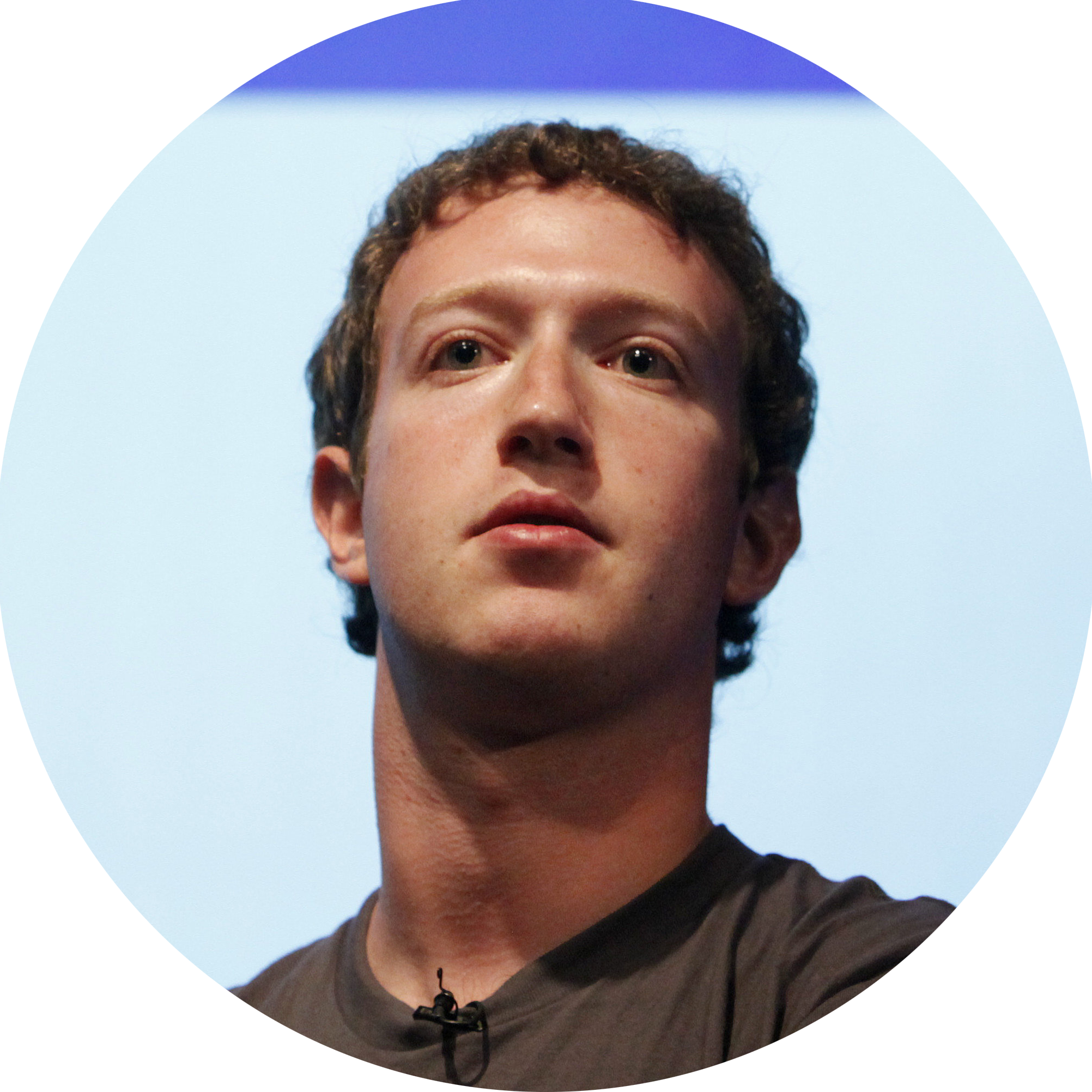 Zuckerberg F8 Facebook Mark Free HQ Image PNG Image