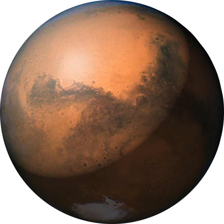 Mars planet Transparent PNG Image