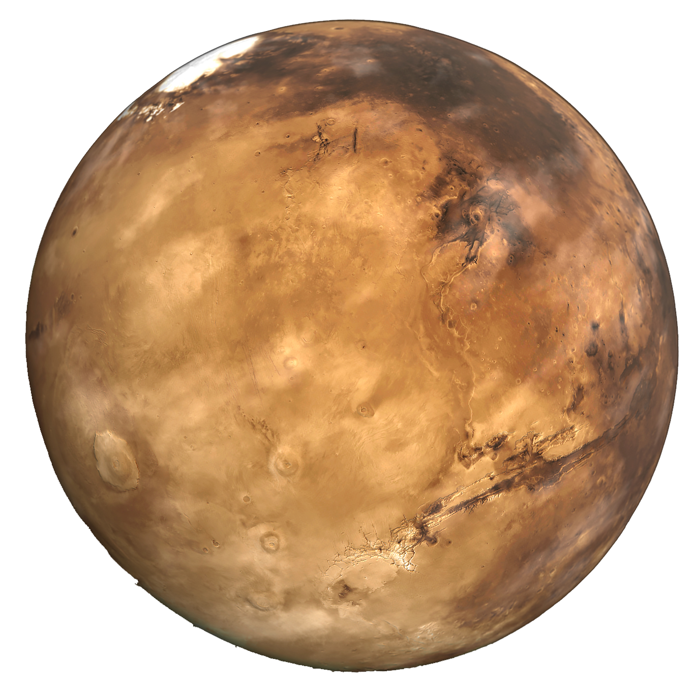 Mars planet Transparent PNG Image