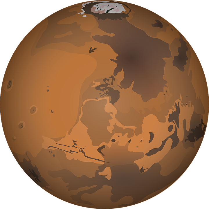 Mars planet Transparent PNG Image