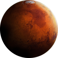 Mars planet PNG
