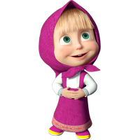 Masha and the Bear Masha smile PNG