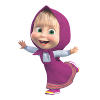 Masha and the Bear Masha girl PNG