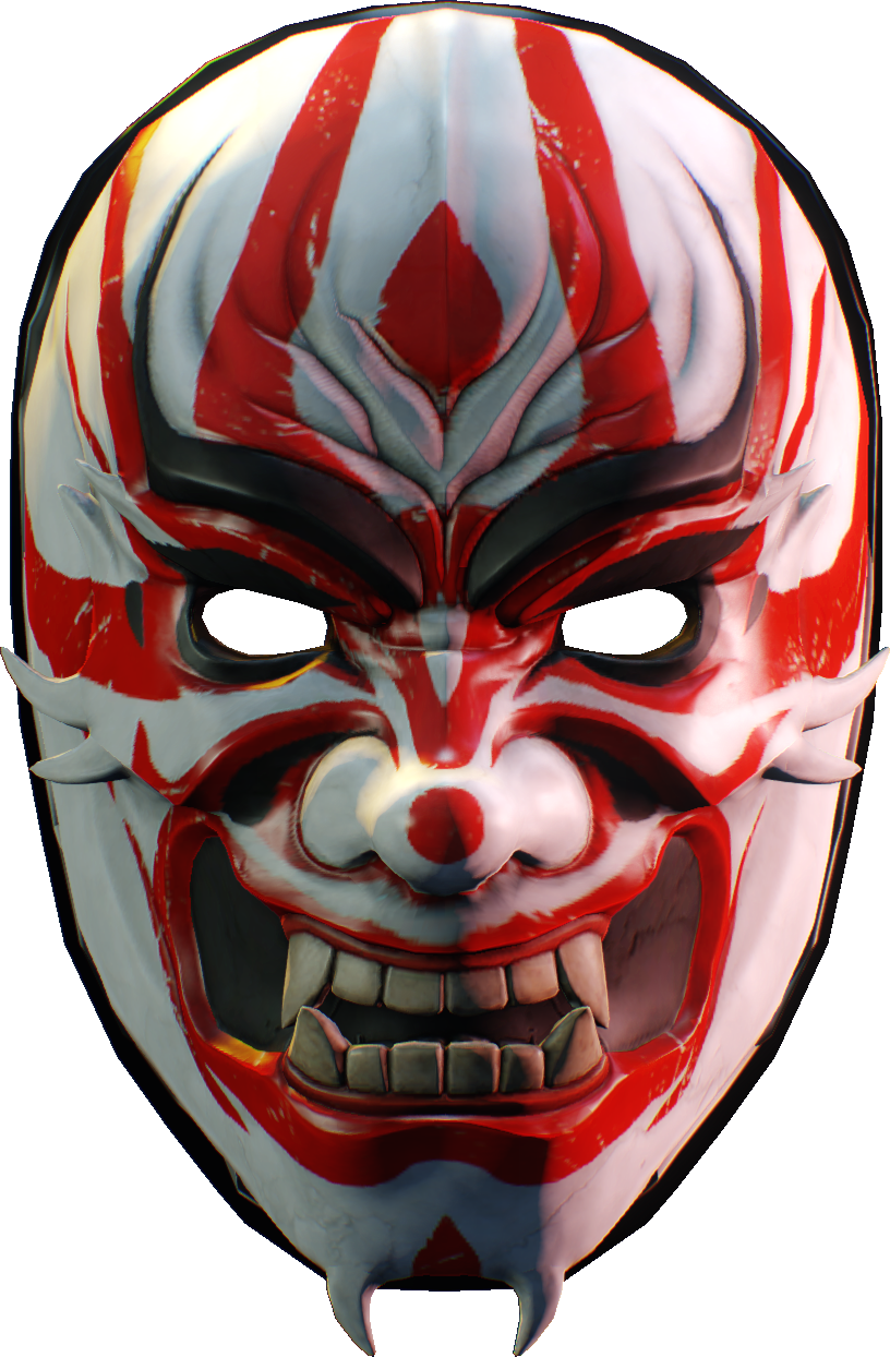 Oni Mask Transparent PNG Image