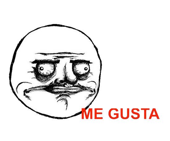 Adesivo - Me Gusta Meme Guy Face