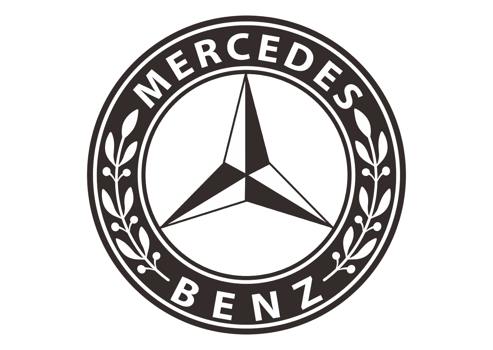 Mercedes-Benz Logo Clipart Transparent PNG Image