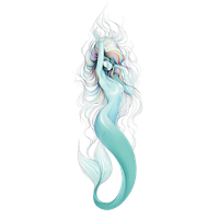 Tattoo Artist Finger Moustache Drawing Mermaid PNG Image