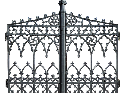 Entry Metal Gate Free Clipart HQ Transparent PNG Image