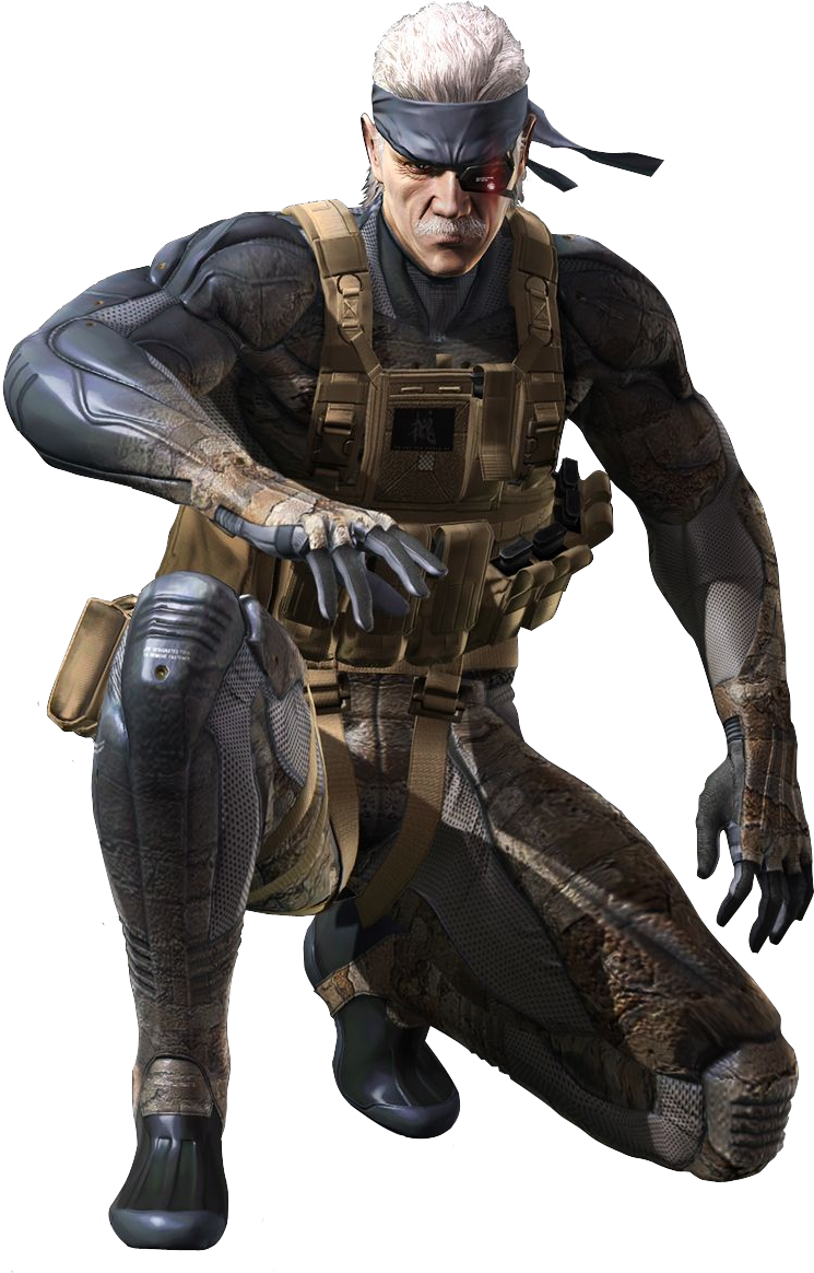 Solid Snake HD Image Free Transparent PNG Image