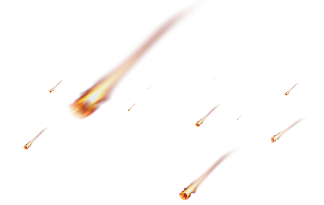 Meteor Transparent PNG Image