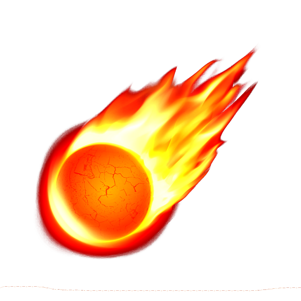 Meteor Transparent PNG Image
