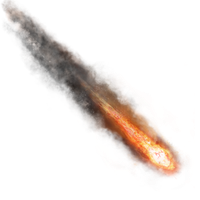 Meteor Transparent PNG Image