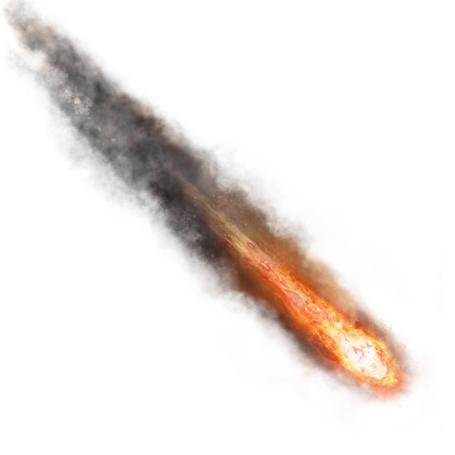 Meteor Transparent PNG Image