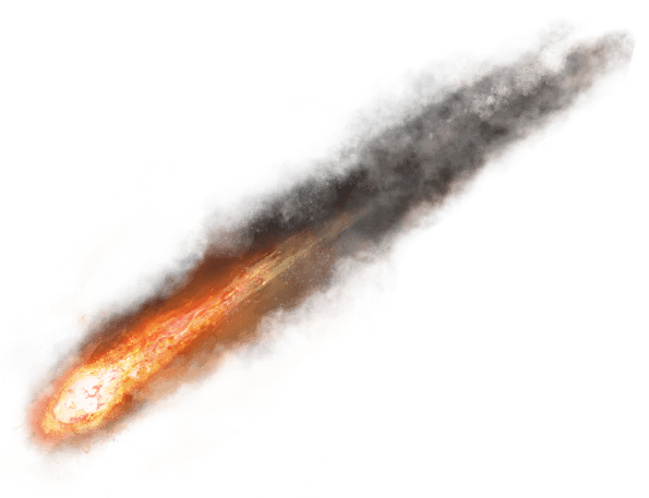 Meteor Transparent PNG Image