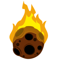 Meteor Transparent PNG Image