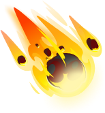 Meteor Transparent PNG Image
