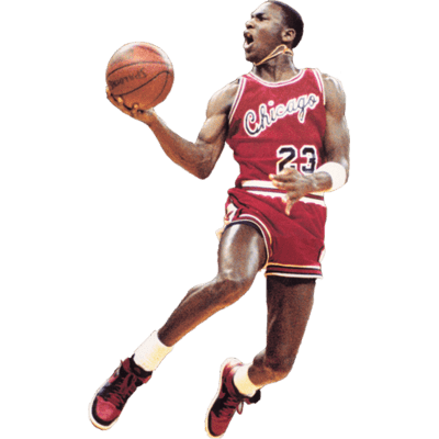 Download HD Michael Jordan Dribbling - Michael Jordan Png