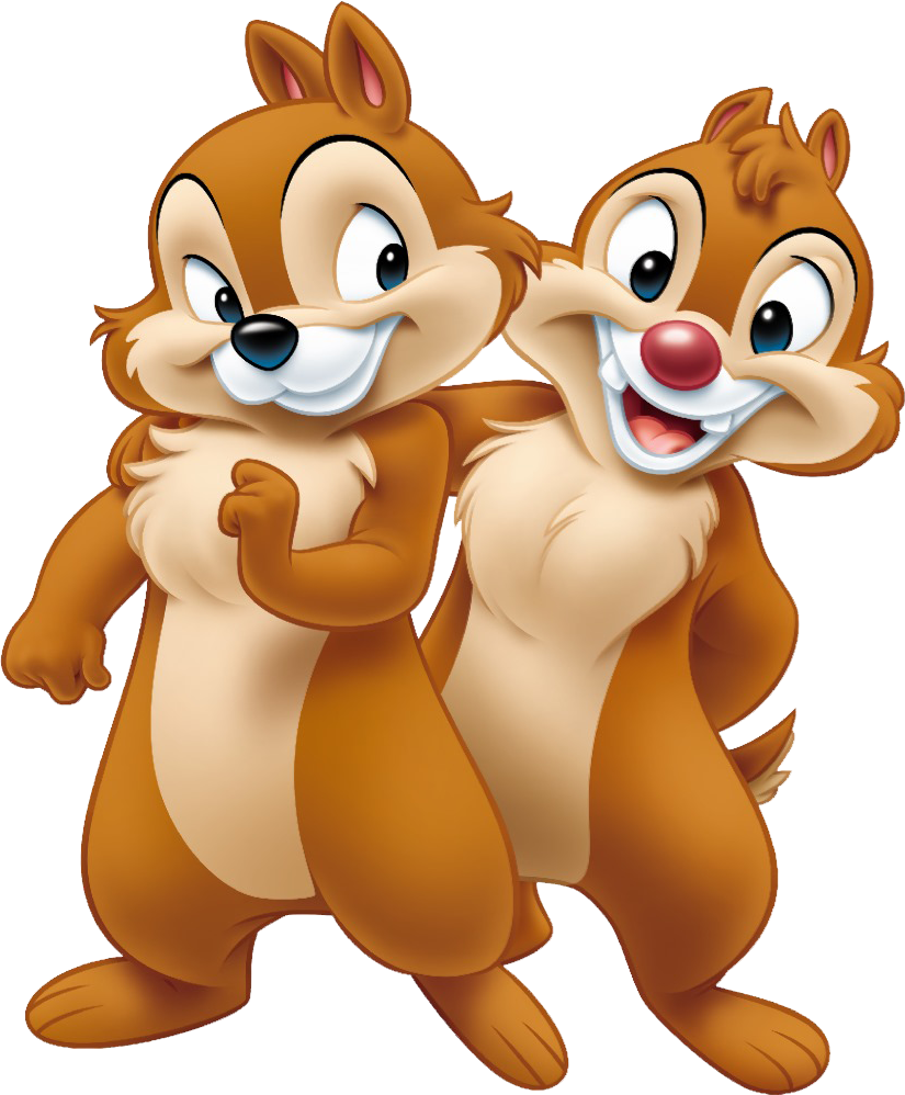 Mickey Squirrel Minnie Pluto Donald Goofy Duck PNG Image