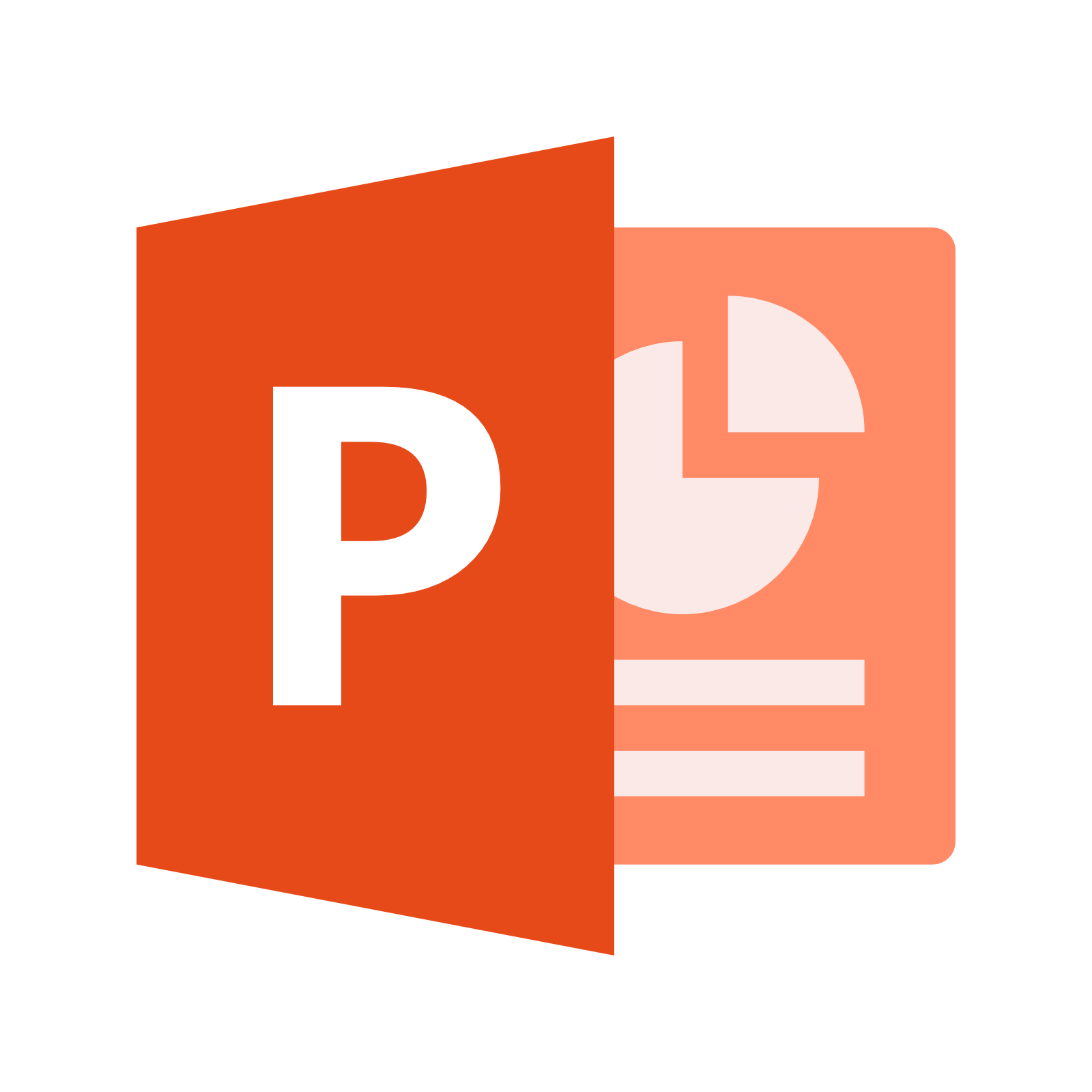 Значок презентации powerpoint