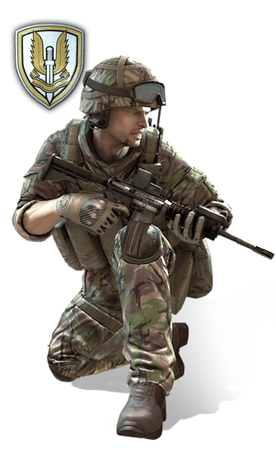Battlefield Bad Infantry Company Fusilier HD Image Free PNG PNG Image