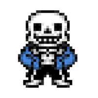 Undertale Sprite Comic Sans Sans-serif Pixel Art Transparent PNG