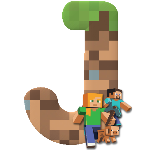 Alphabet Toy Minecraft Letter PNG Download Free PNG Image
