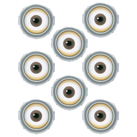 Minion Picture Eyes Free PNG HQ Transparent PNG Image
