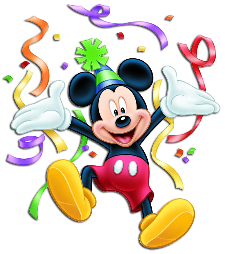 Mickey Mouse Png Birthday Png Image Collection