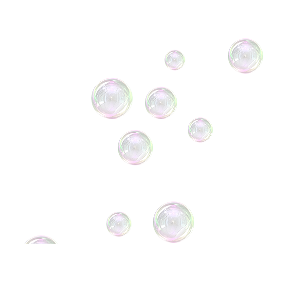 pink soap bubbles clip art