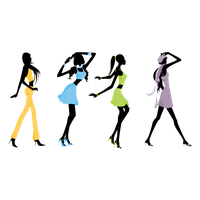 Fashion Girl Transparent PNG Image