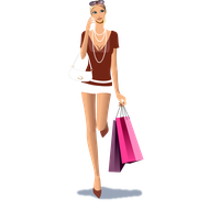 Fashion Girl PNG Image