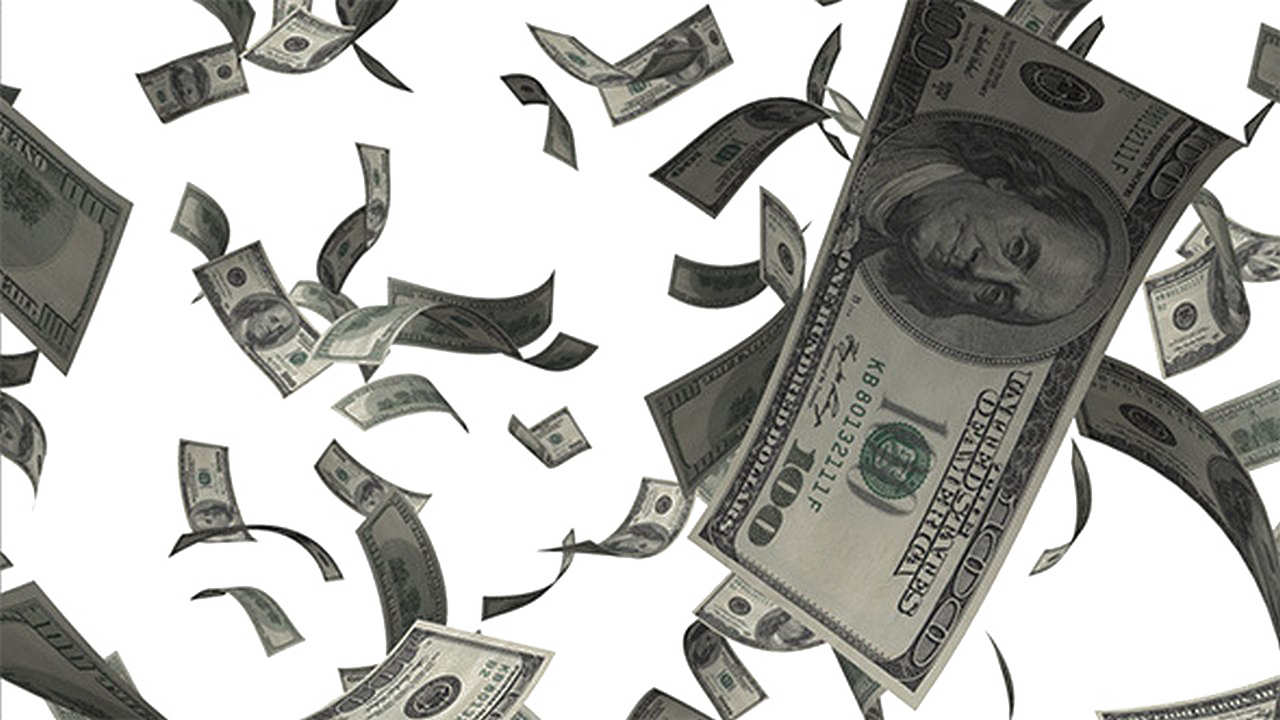 Money Falling Picture Free HQ Image PNG Image