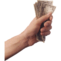 Dollars Holding Female Hand PNG Free Photo Transparent PNG Image