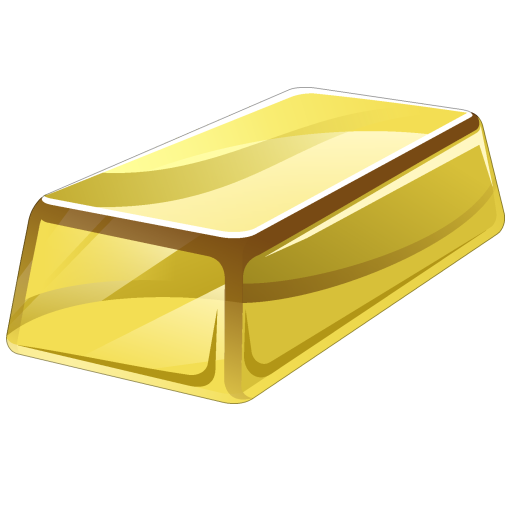 Bar Gold Free Clipart HD PNG Image