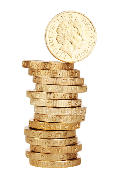 Golden Coins Stack Currency HD Image Free PNG Image