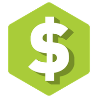 Green Dollar Symbol