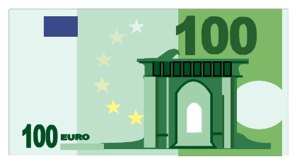 100 Euro Bill File PNG Image